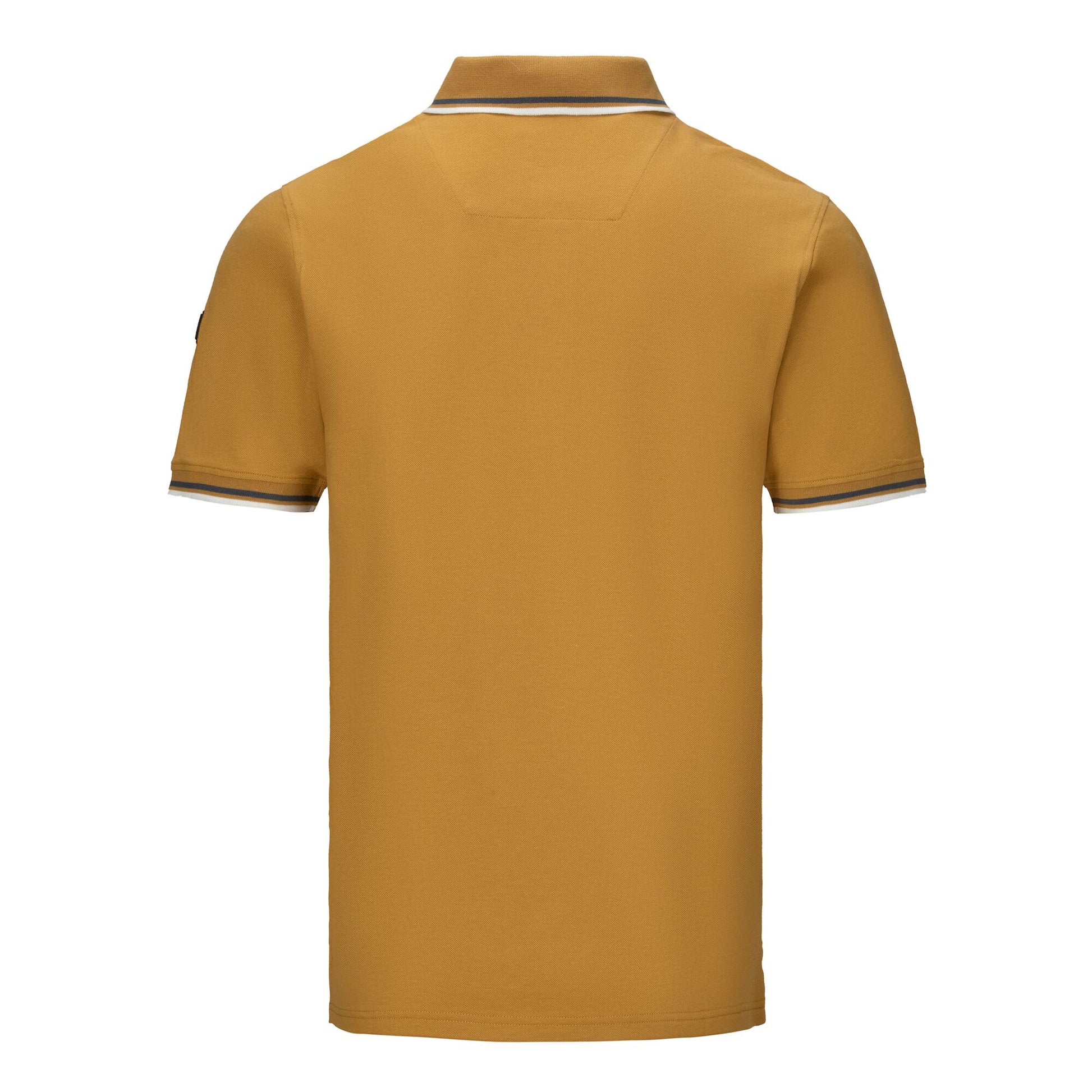 Wood Brown - Back - Regatta Mens Adryan Polo Shirt