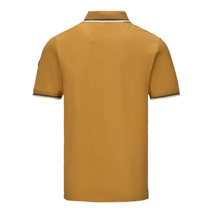 Wood Brown - Back - Regatta Mens Adryan Polo Shirt