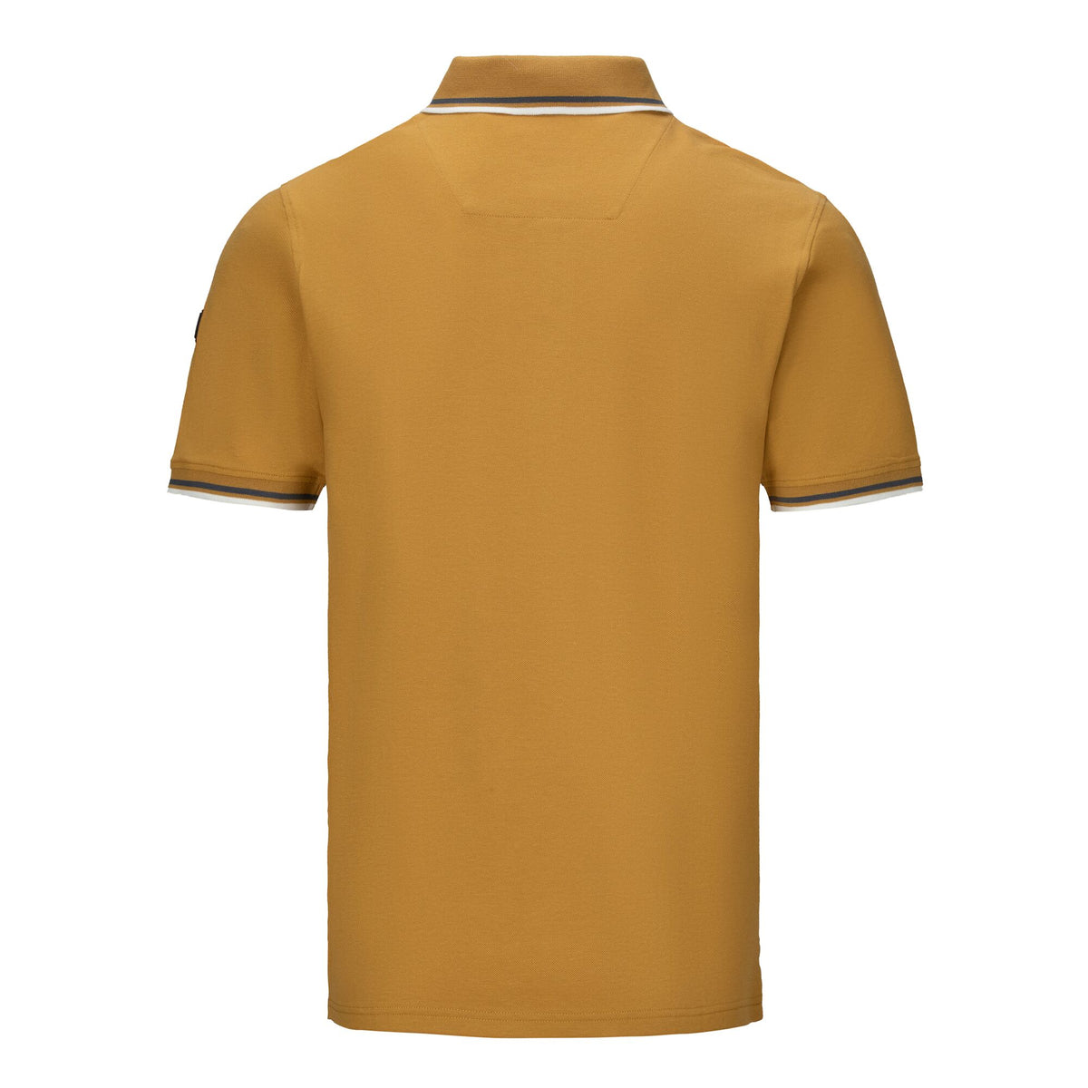 Wood Brown - Back - Regatta Mens Adryan Polo Shirt