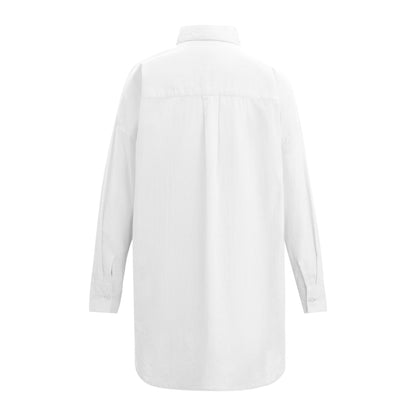 White - Back - Regatta Womens-Ladies Prena Cover Up Plain Beach Shirt