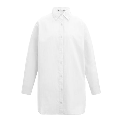 White - Front - Regatta Womens-Ladies Prena Cover Up Plain Beach Shirt