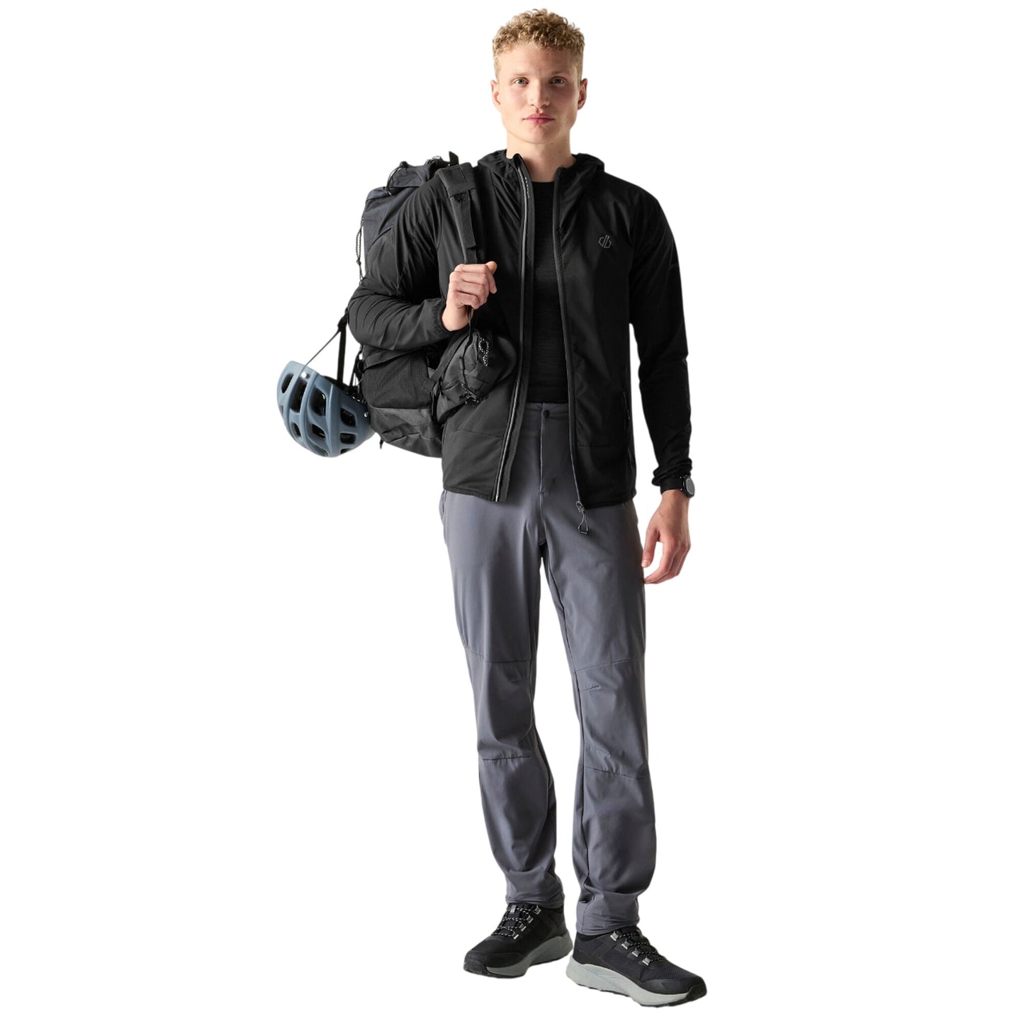 Black - Lifestyle - Dare 2B Mens Endurance Stretch Lightweight Jacket