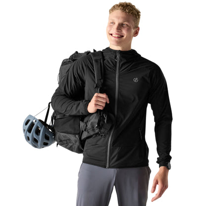 Black - Front - Dare 2B Mens Endurance Stretch Lightweight Jacket