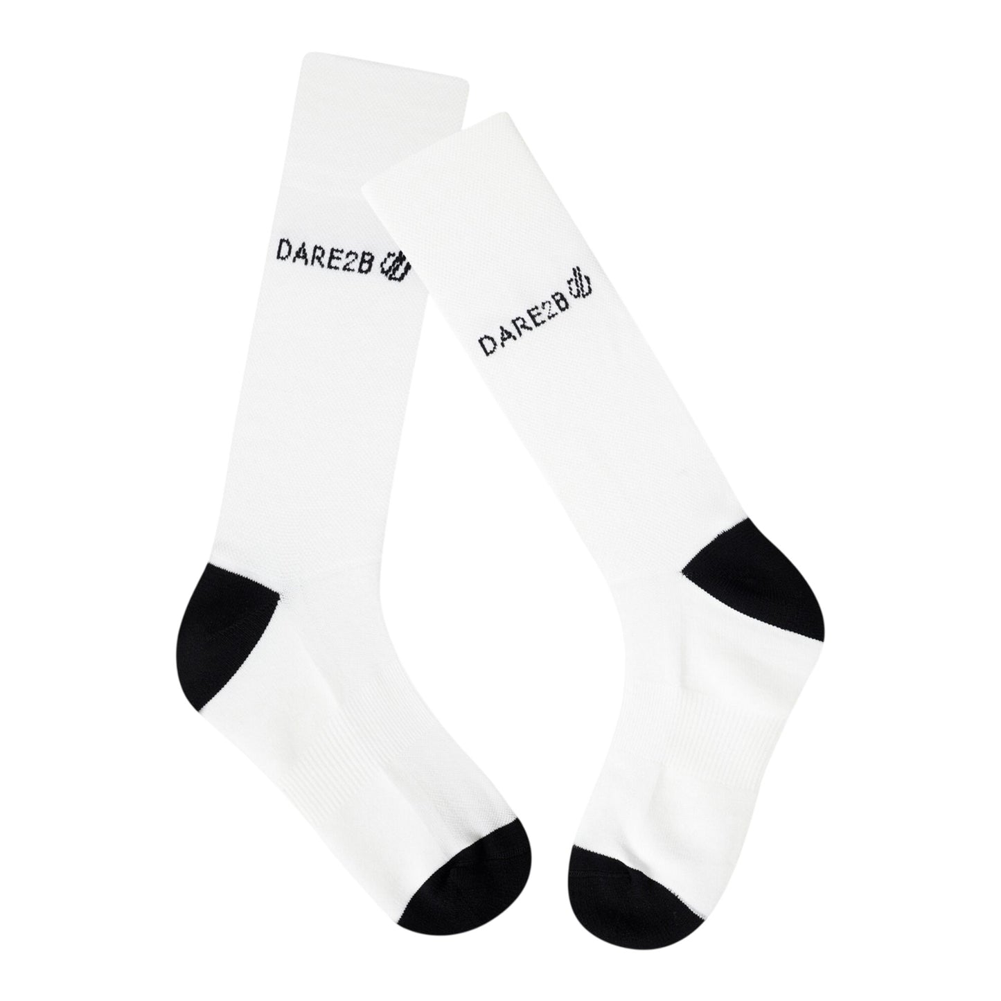 White - Back - Dare 2B Unisex Adult Performance Cycling Socks