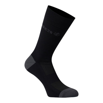Black - Front - Dare 2B Unisex Adult Performance Cycling Socks