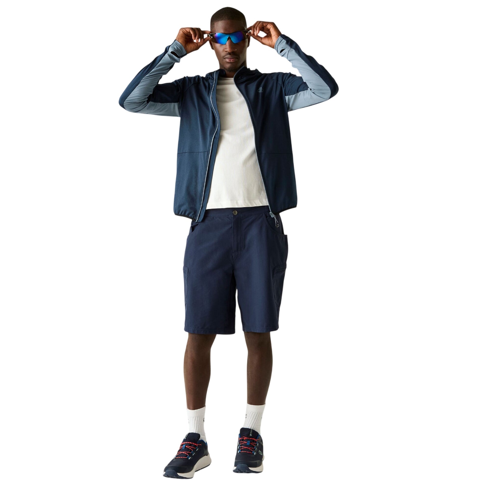 Navy - Lifestyle - Dare 2B Mens Assimilate II Logo Midlayer