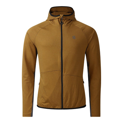 Dark Cumin - Front - Dare 2B Mens Assimilate II Logo Midlayer