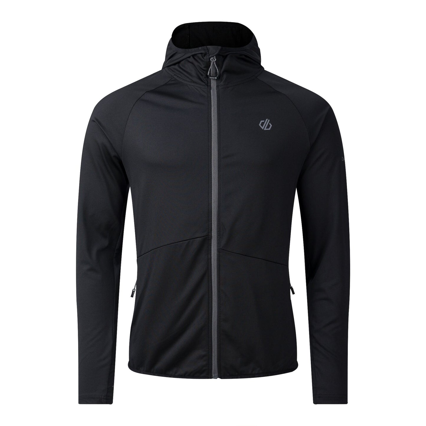 Black - Front - Dare 2B Mens Assimilate II Logo Midlayer