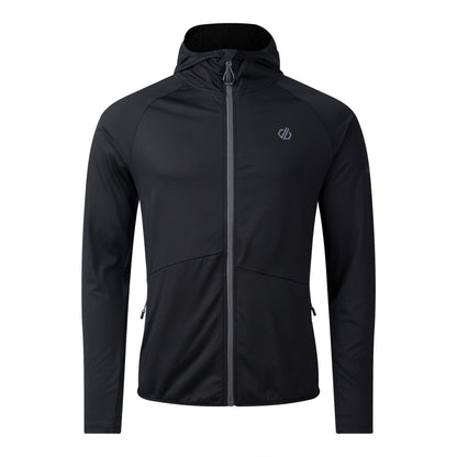 Black - Front - Dare 2B Mens Assimilate II Logo Midlayer