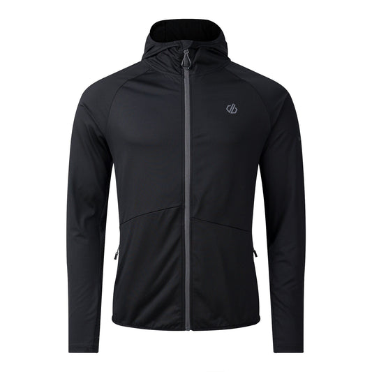 Black - Front - Dare 2B Mens Assimilate II Logo Midlayer