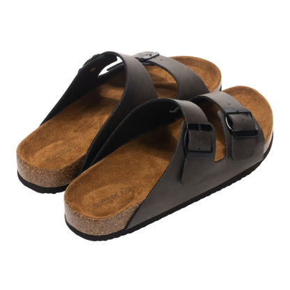 Peat - Back - Regatta Womens-Ladies Mia Logo Double Strap Sandals