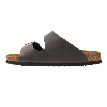 Peat - Pack Shot - Regatta Womens-Ladies Mia Logo Double Strap Sandals