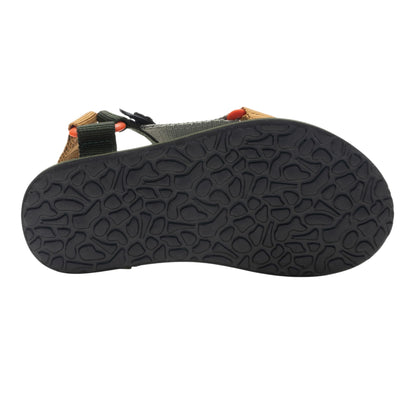 Dark Khaki-Wood Brown - Side - Regatta Childrens-Kids Vendeavour Sandals