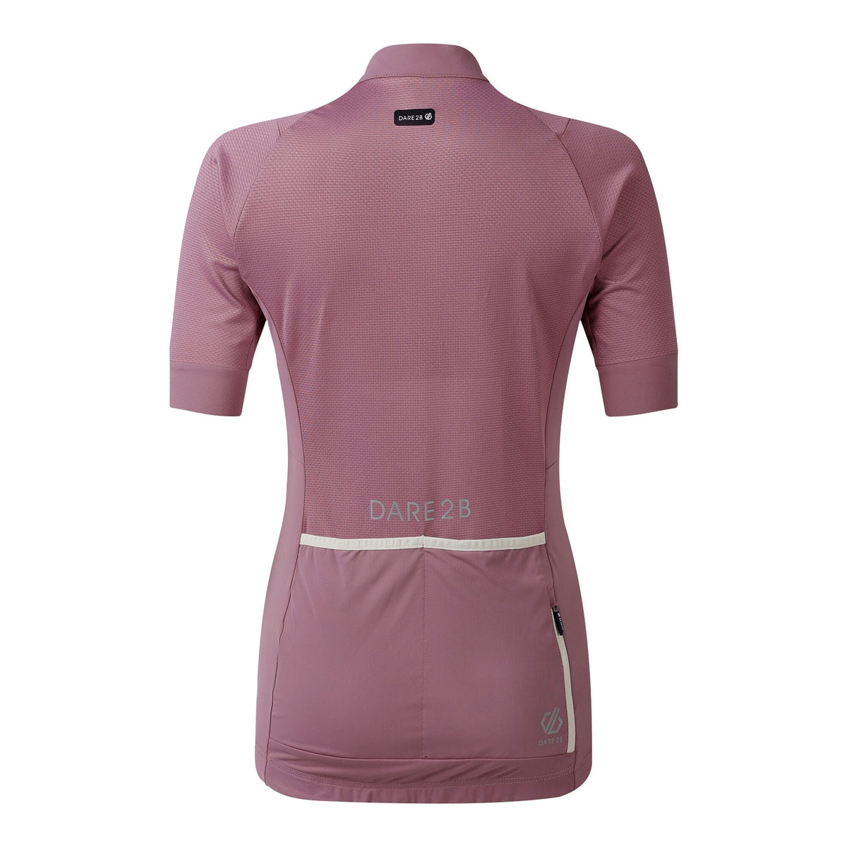 Dusky Orchid - Back - Dare 2B Womens-Ladies Lightning Short-Sleeved Cycling Jacket