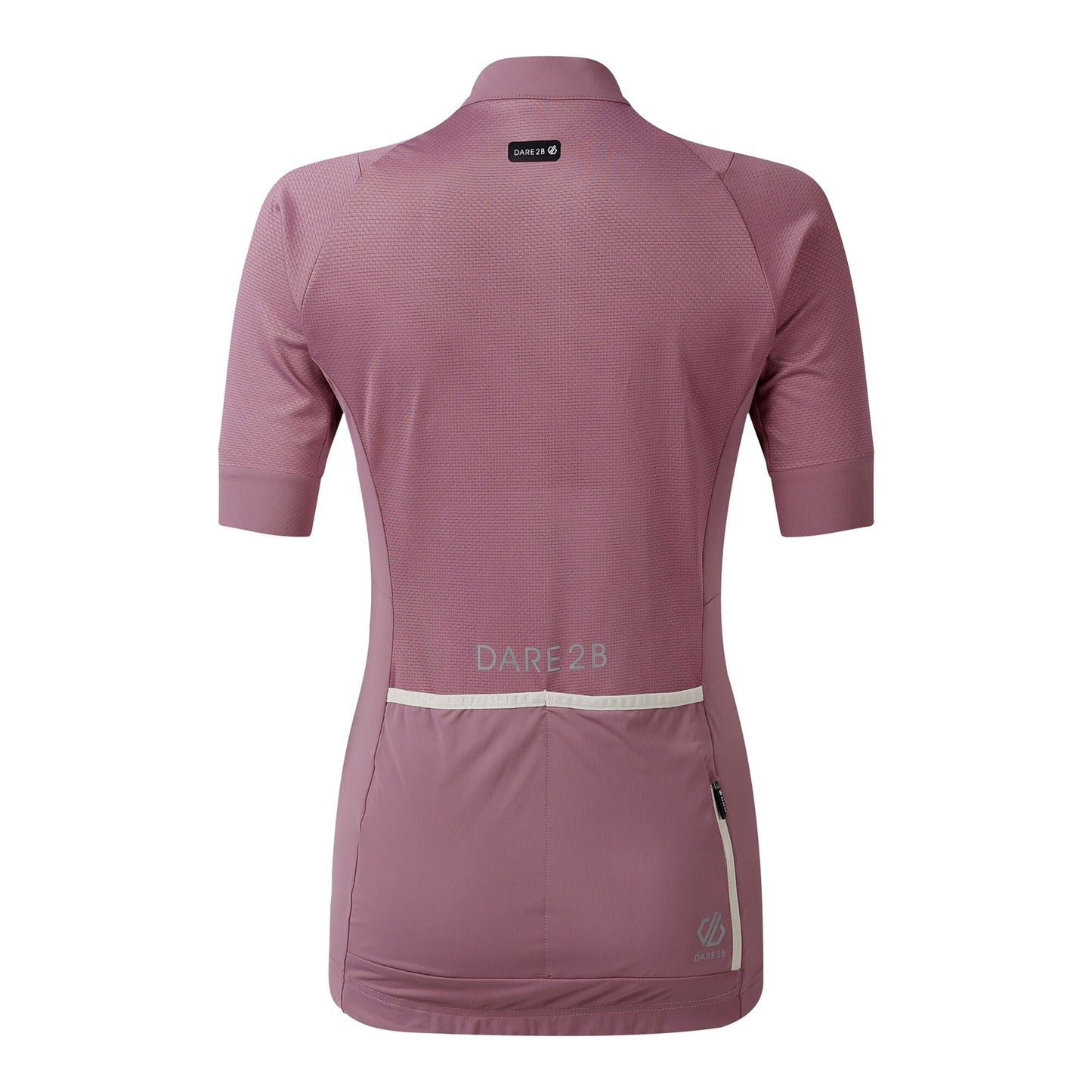 Dusky Orchid - Back - Dare 2B Womens-Ladies Lightning Short-Sleeved Cycling Jacket