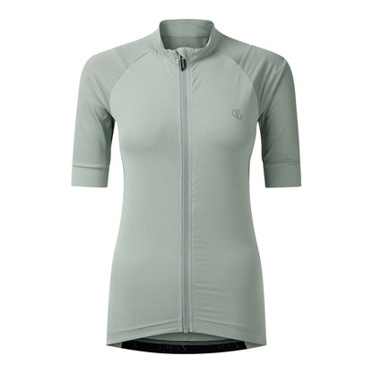 Glacier Green - Front - Dare 2B Womens-Ladies Lightning Short-Sleeved Cycling Jacket