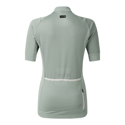 Glacier Green - Back - Dare 2B Womens-Ladies Lightning Short-Sleeved Cycling Jacket