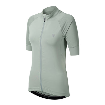 Glacier Green - Side - Dare 2B Womens-Ladies Lightning Short-Sleeved Cycling Jacket