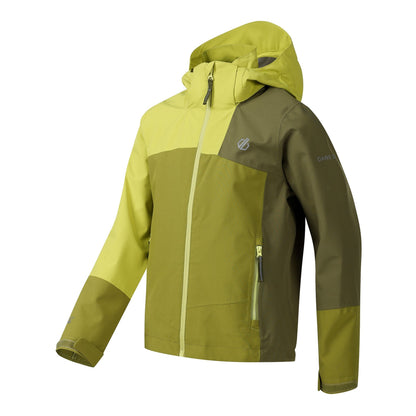 Golden Cypress - Side - Dare 2B Childrens-Kids Explore III Waterproof Jacket