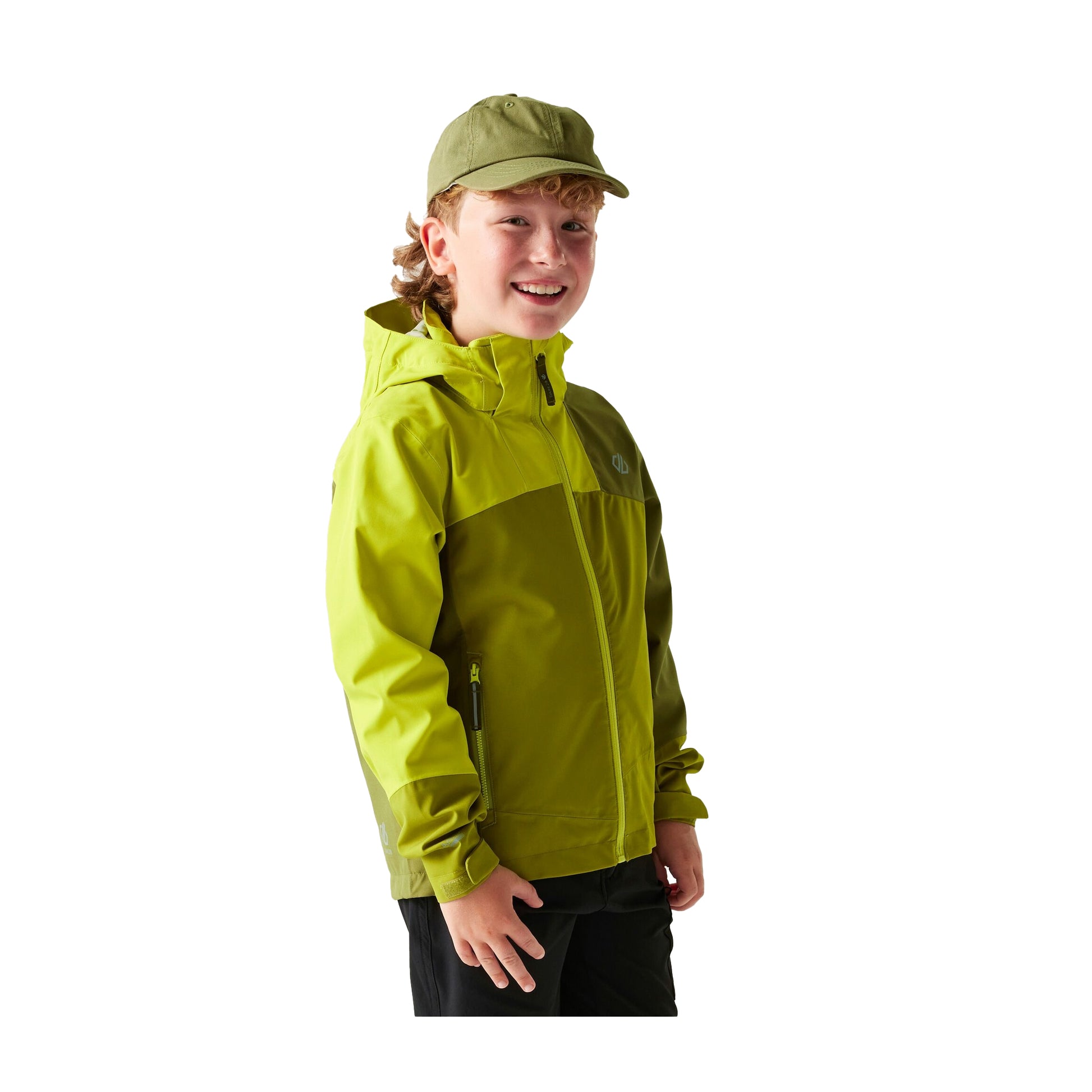 Golden Cypress - Lifestyle - Dare 2B Childrens-Kids Explore III Waterproof Jacket