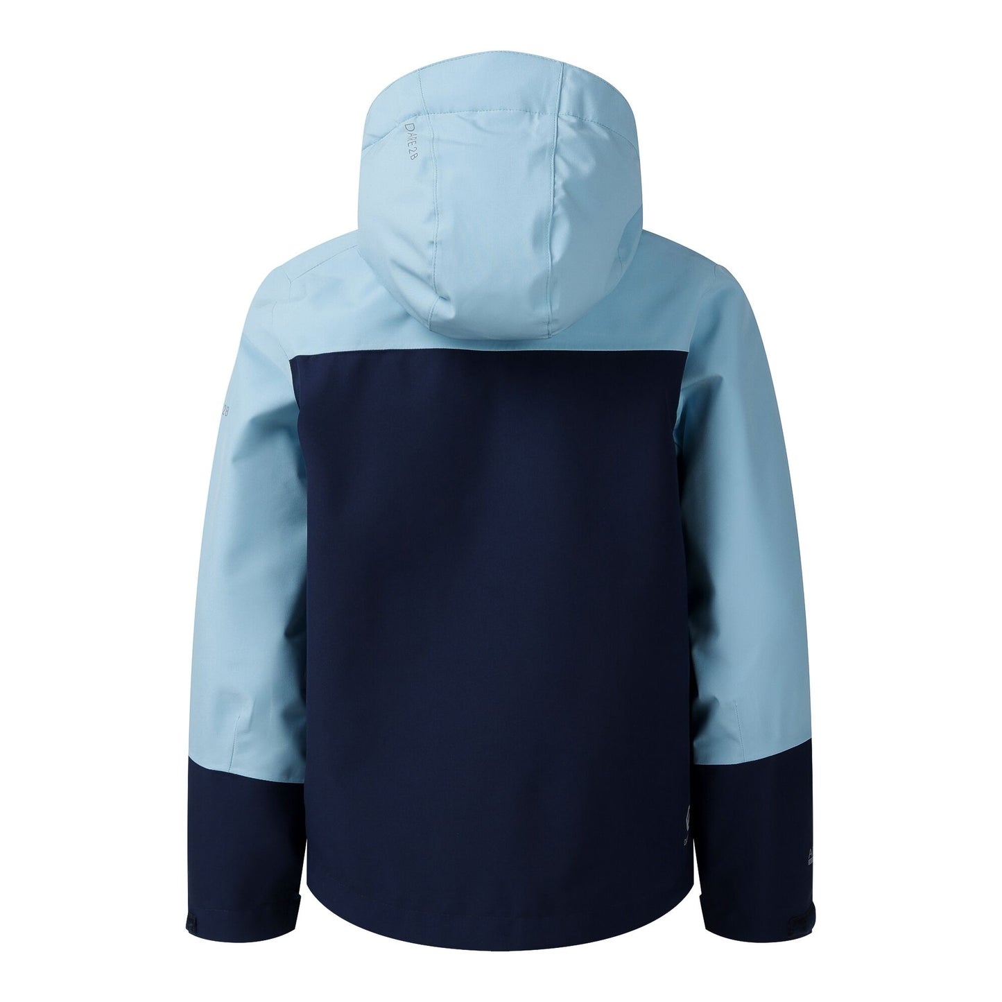 Nordic Blue - Back - Dare 2B Childrens-Kids Explore III Waterproof Jacket
