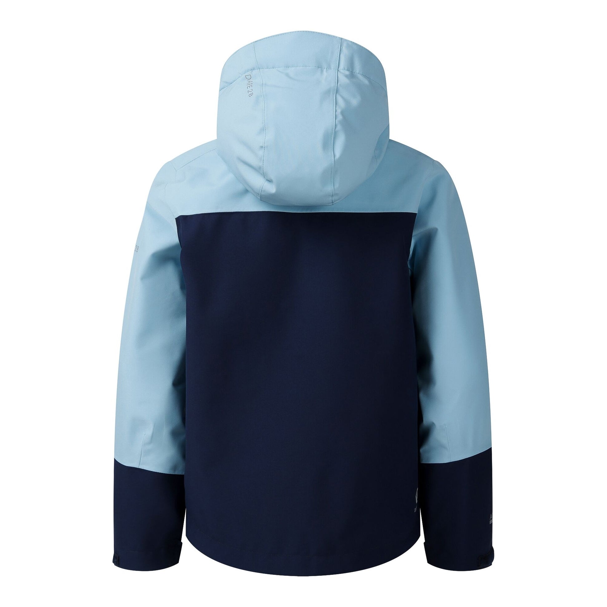 Nordic Blue - Back - Dare 2B Childrens-Kids Explore III Waterproof Jacket