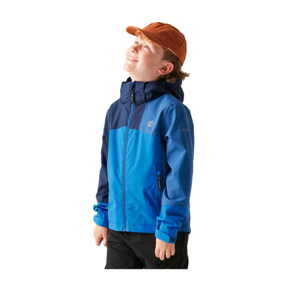 Oxford Blue - Lifestyle - Dare 2B Childrens-Kids Explore III Waterproof Jacket