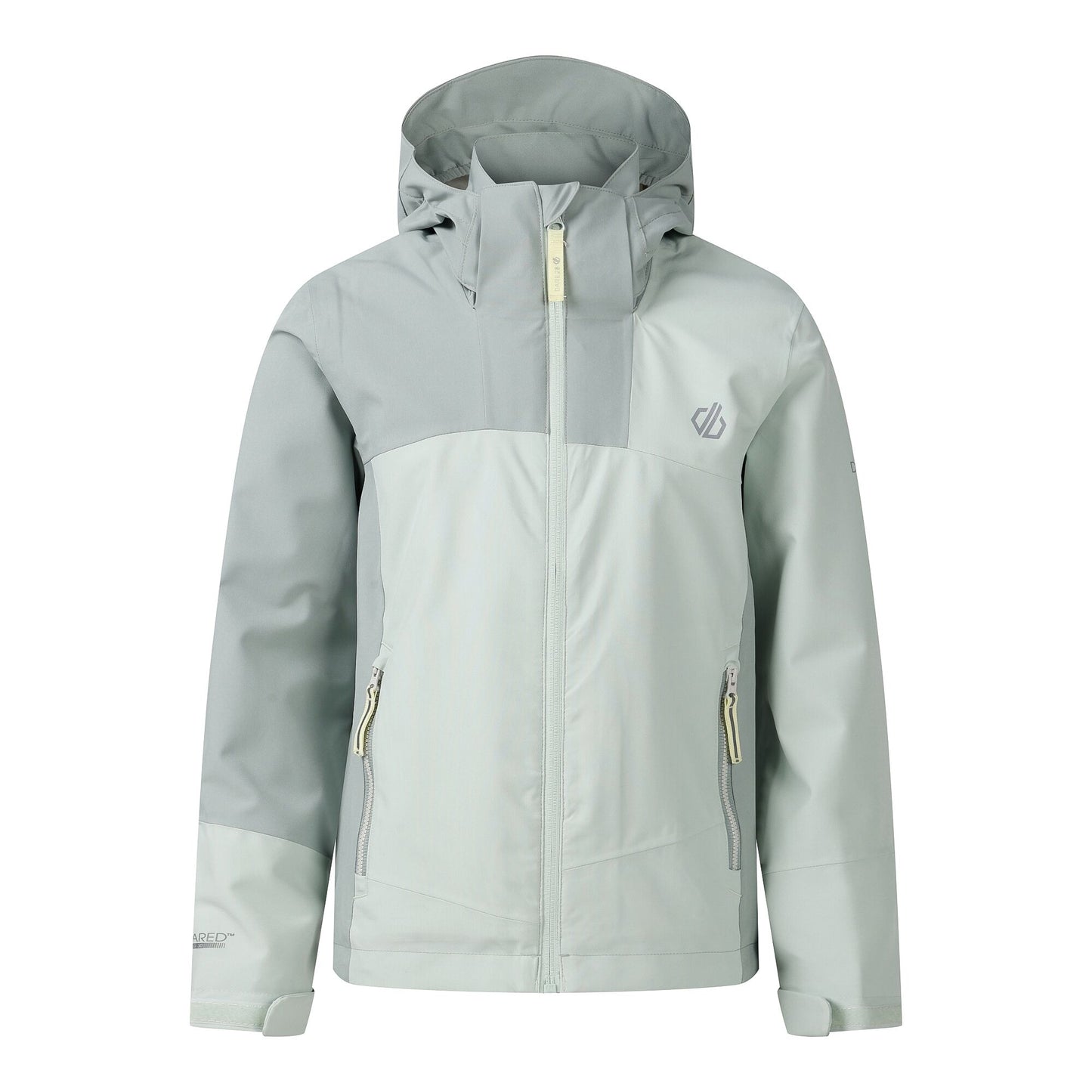 Celadon - Front - Dare 2B Childrens-Kids Explore III Waterproof Jacket