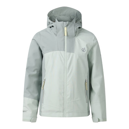 Celadon - Front - Dare 2B Childrens-Kids Explore III Waterproof Jacket