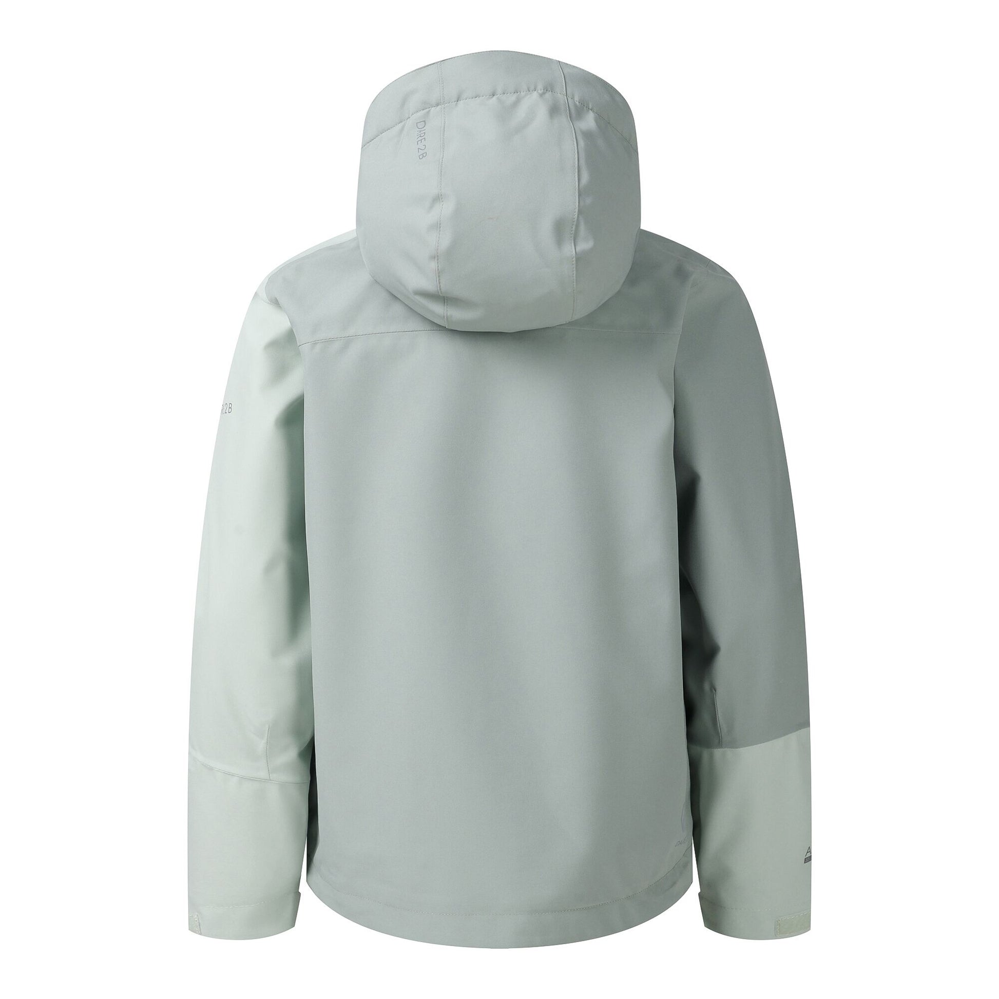 Celadon - Back - Dare 2B Childrens-Kids Explore III Waterproof Jacket