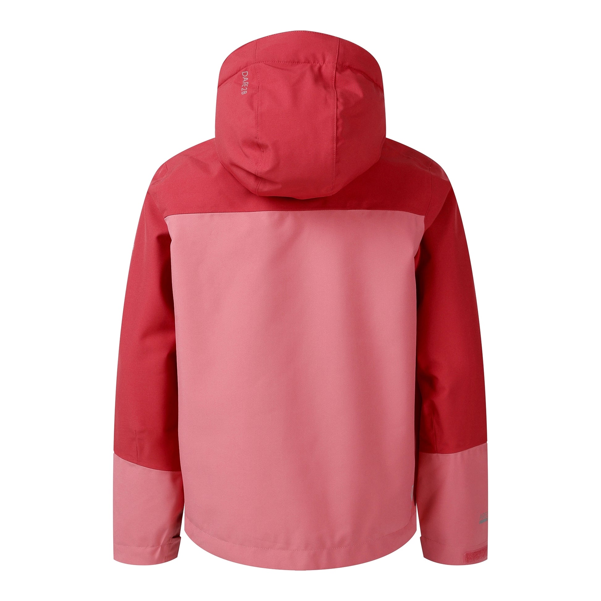 Deep Claret - Back - Dare 2B Childrens-Kids Explore III Waterproof Jacket