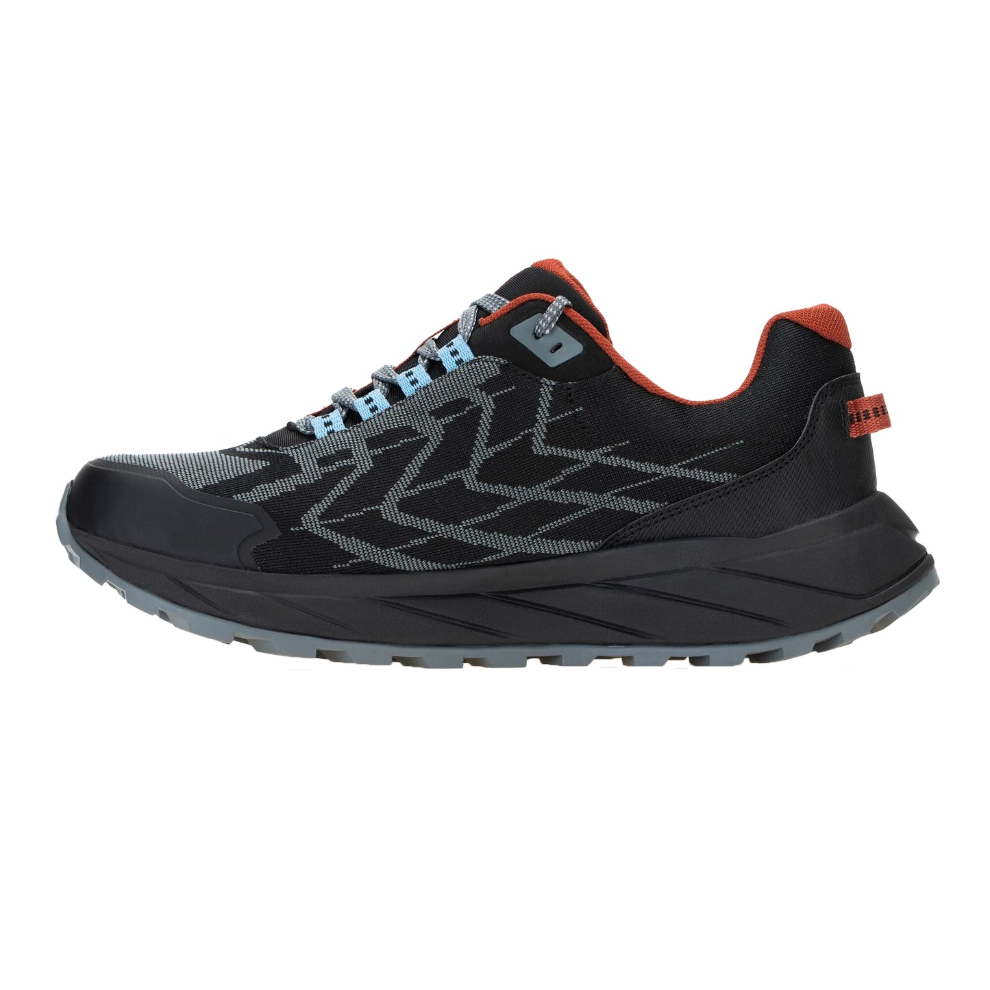 Dark Storm-Brick - Side - Regatta Mens Cruize Logo Shoes