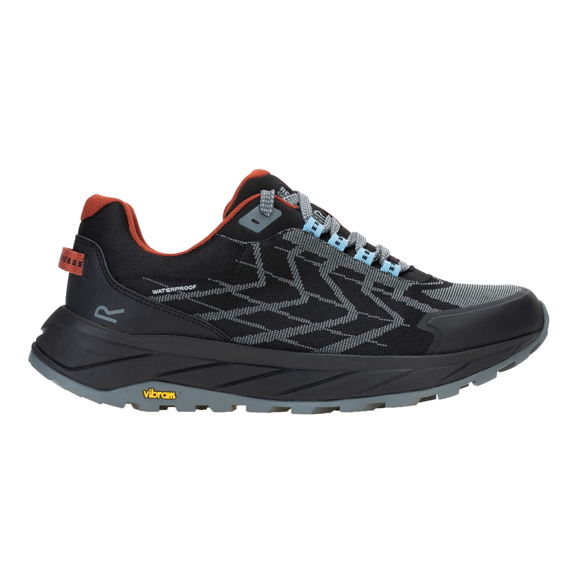 Dark Storm-Brick - Lifestyle - Regatta Mens Cruize Logo Shoes