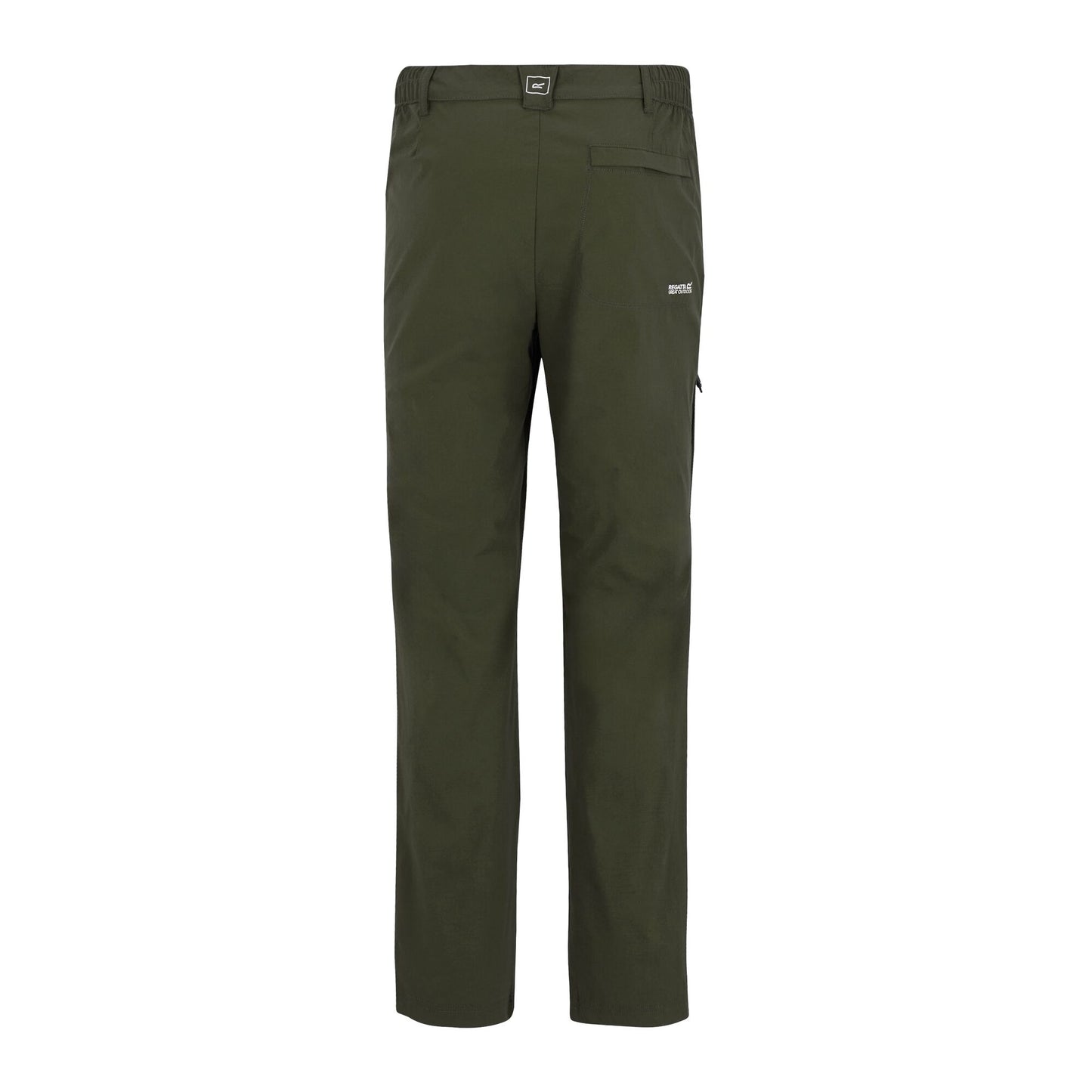 Dark Khaki - Back - Regatta Mens Highton II Logo Trousers