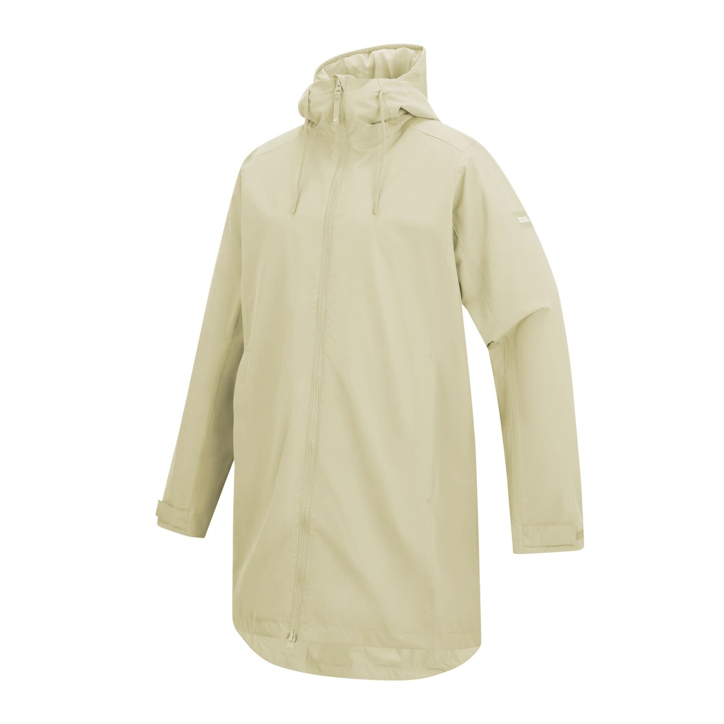 Light Vanilla - Side - Regatta Womens-Ladies Brianka Waterproof Jacket