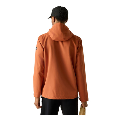 Brick Red - Close up - Regatta Mens Frankie Waterproof Jacket