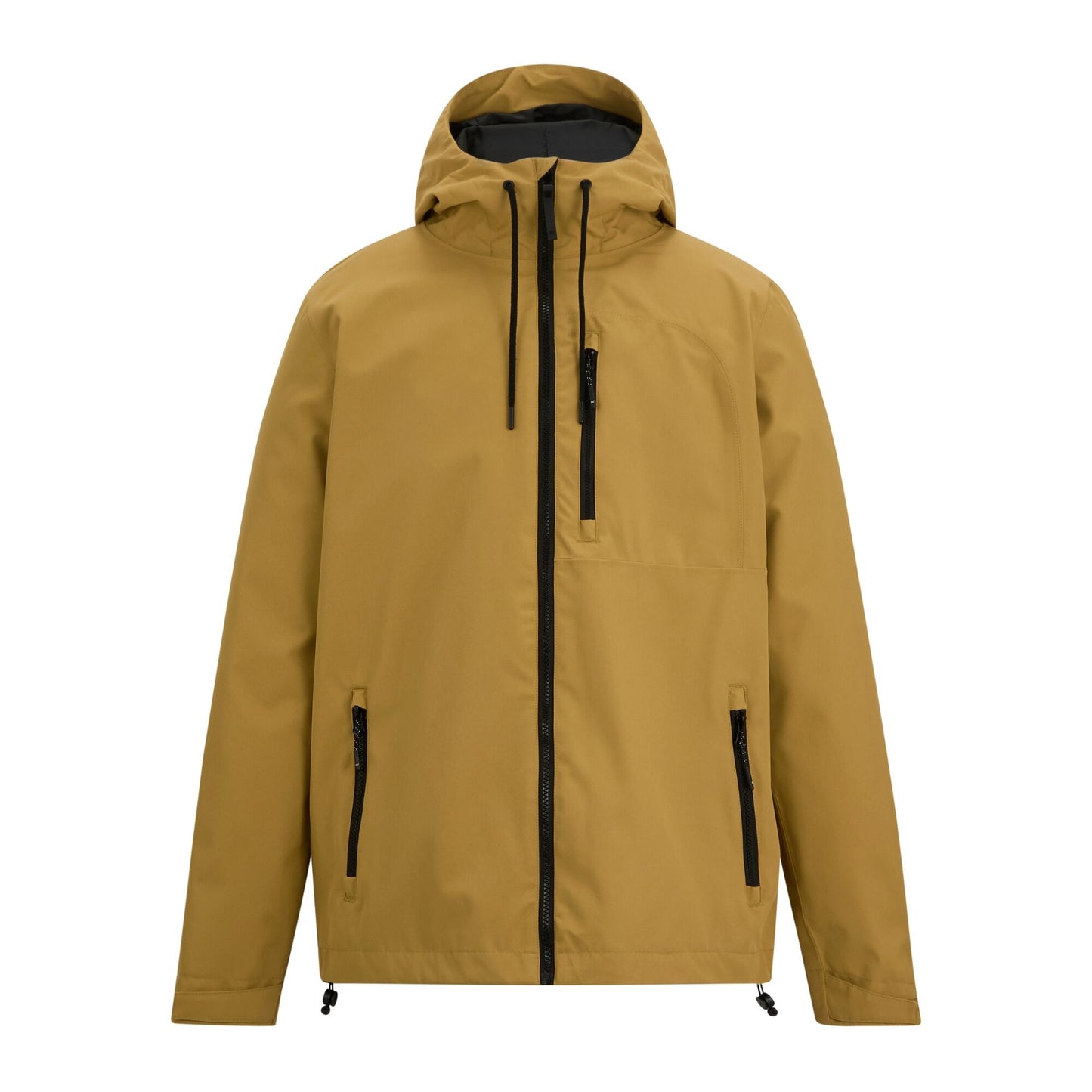 Wood Brown - Front - Regatta Mens Frankie Waterproof Jacket