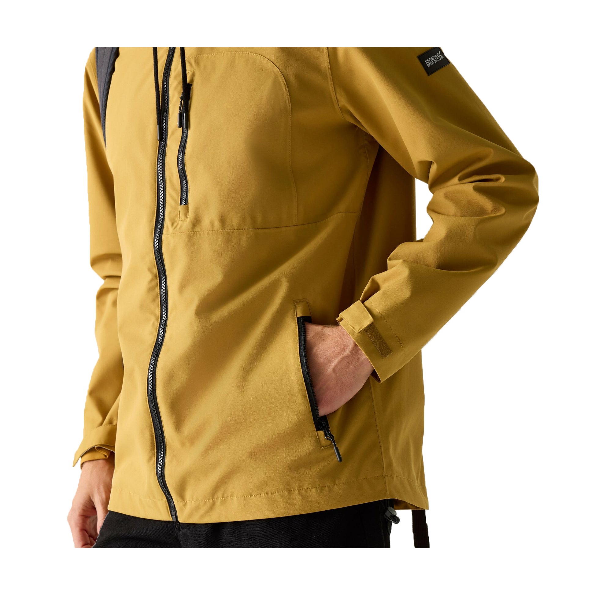 Wood Brown - Lifestyle - Regatta Mens Frankie Waterproof Jacket