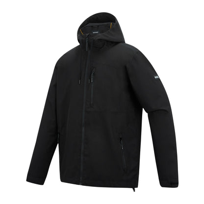 Black - Side - Regatta Mens Frankie Waterproof Jacket