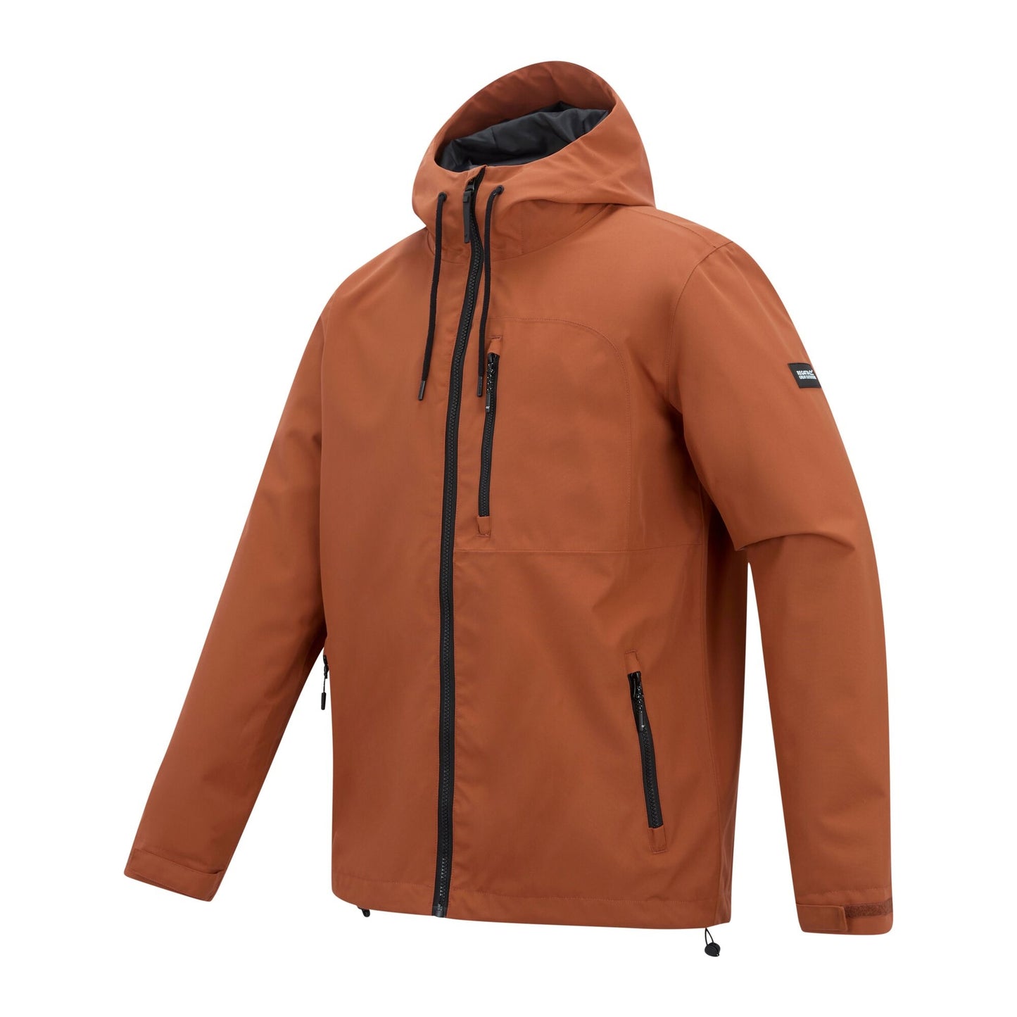 Brick Red - Side - Regatta Mens Frankie Waterproof Jacket