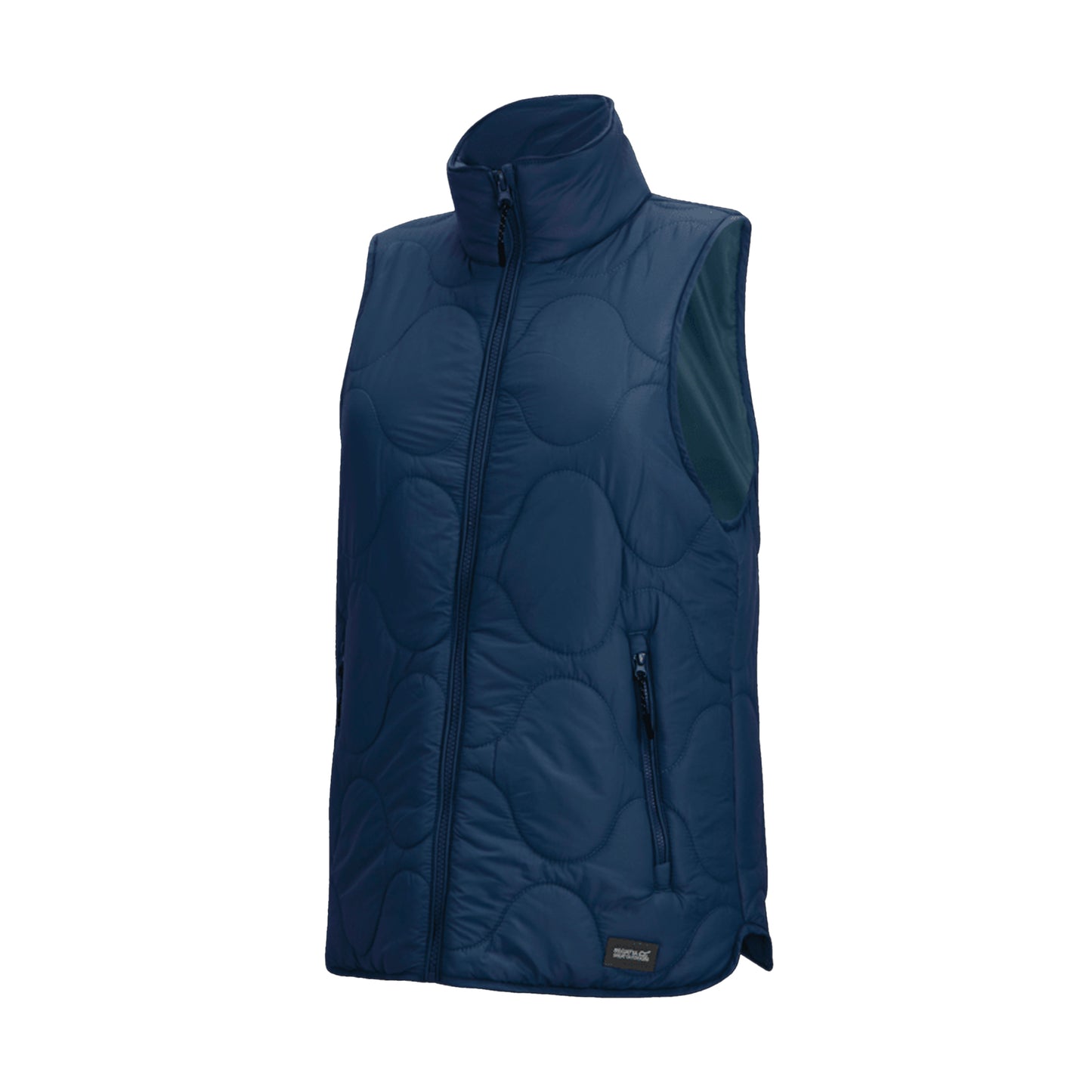 Navy - Side - Regatta Womens-Ladies Carlotte Gilet