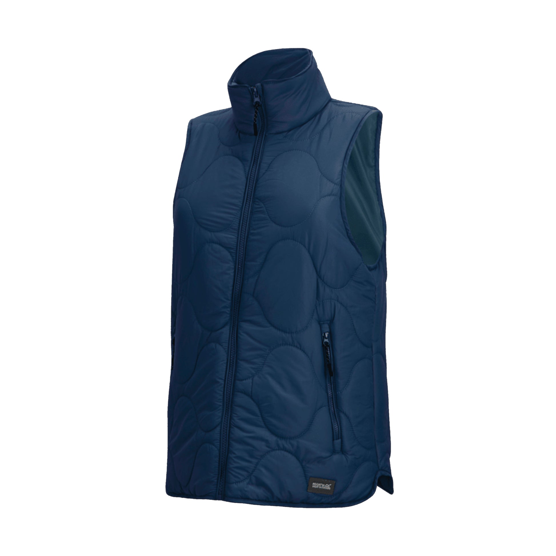 Navy - Side - Regatta Womens-Ladies Carlotte Gilet