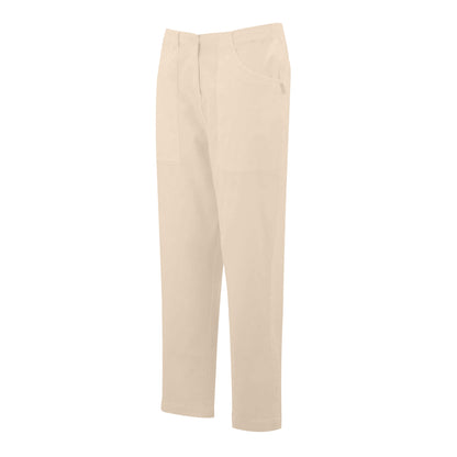 Light Vanilla - Side - Regatta Womens-Ladies Shorebella Capri Trousers