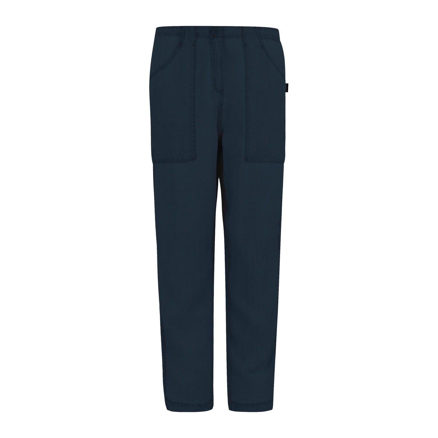 Navy - Front - Regatta Womens-Ladies Shorebella Capri Trousers