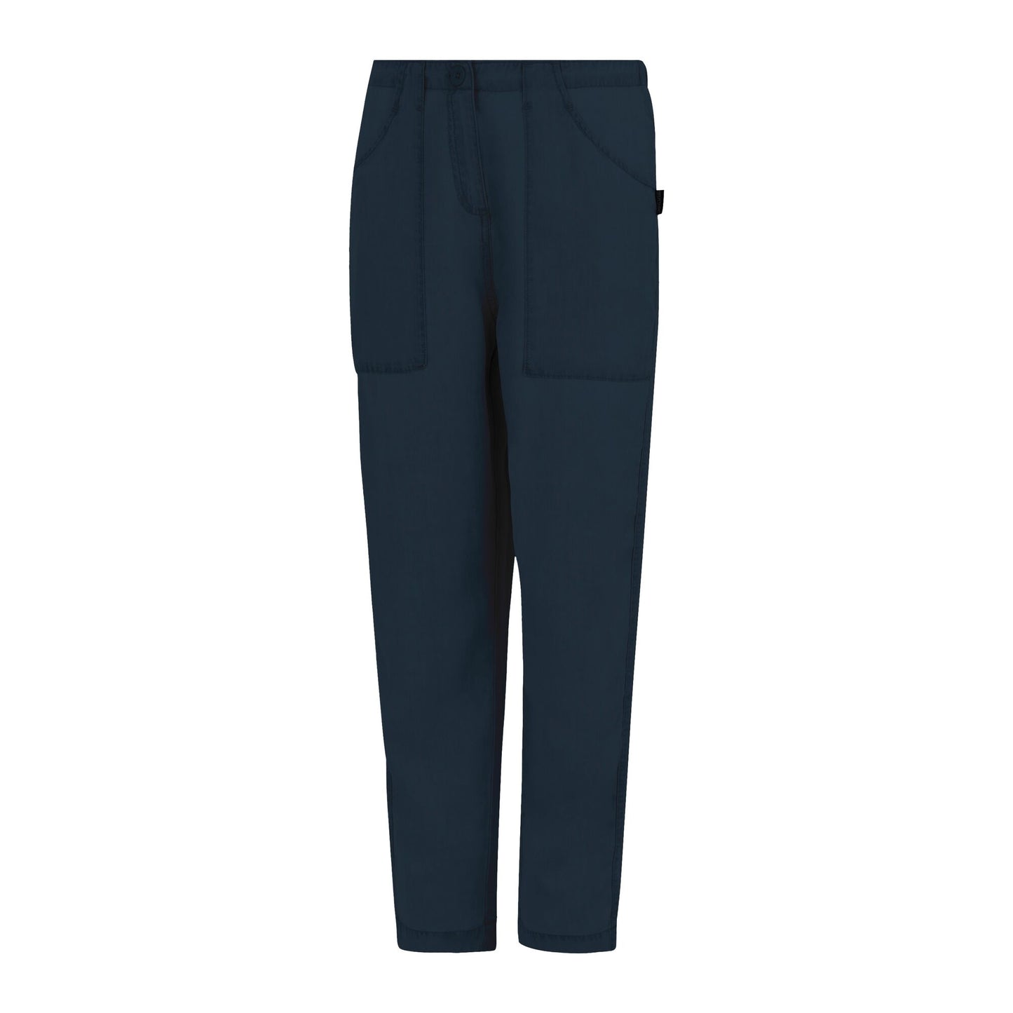 Navy - Side - Regatta Womens-Ladies Shorebella Capri Trousers