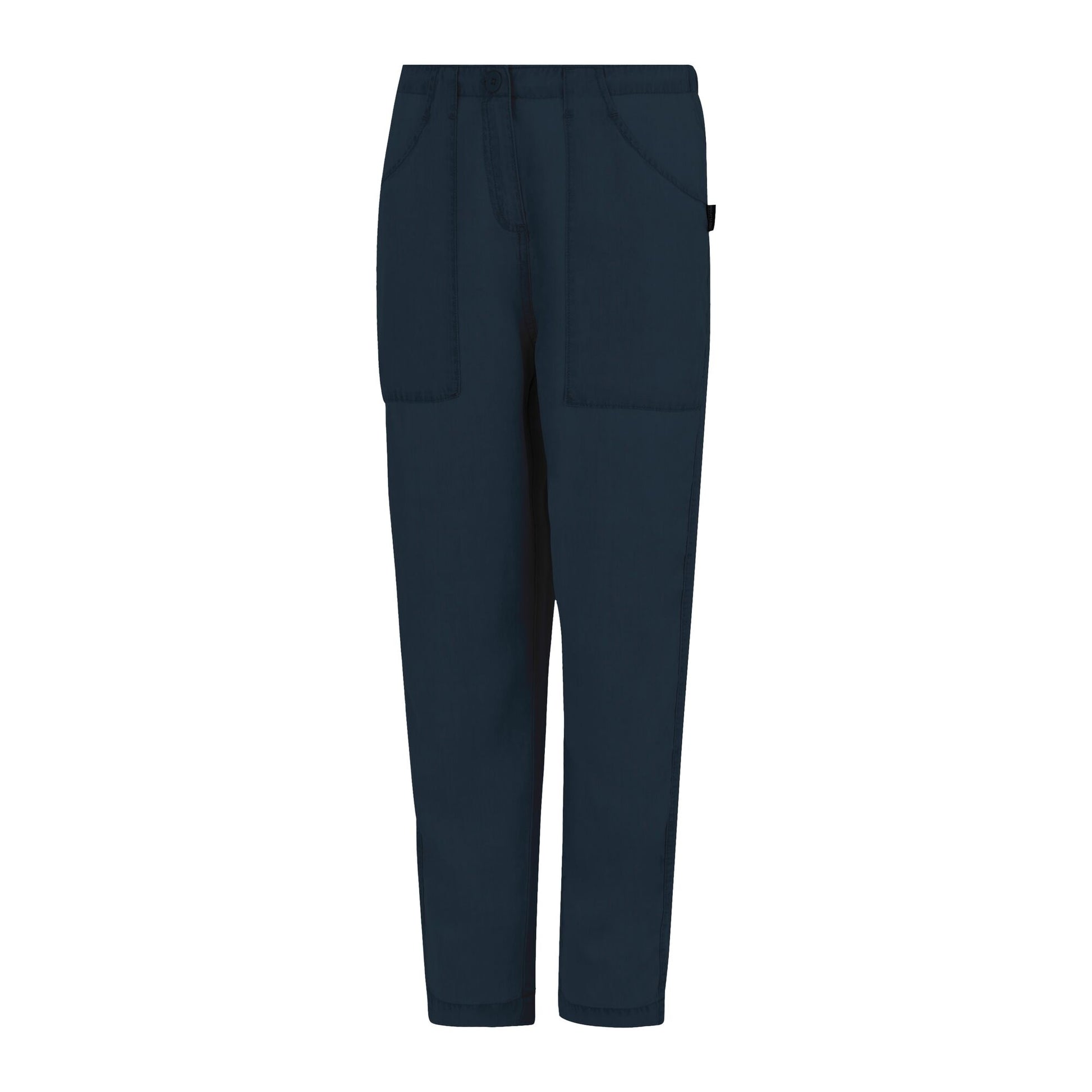 Navy - Side - Regatta Womens-Ladies Shorebella Capri Trousers