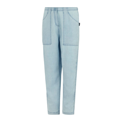 Chambray - Side - Regatta Womens-Ladies Shorebella Capri Trousers