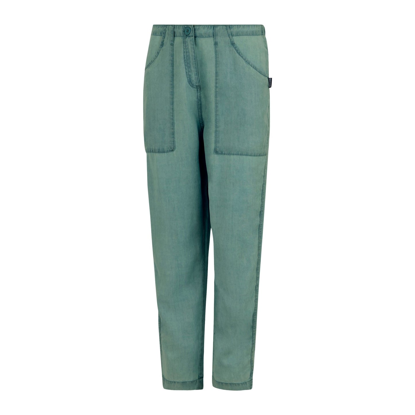 Ivy Moss - Side - Regatta Womens-Ladies Shorebella Capri Trousers