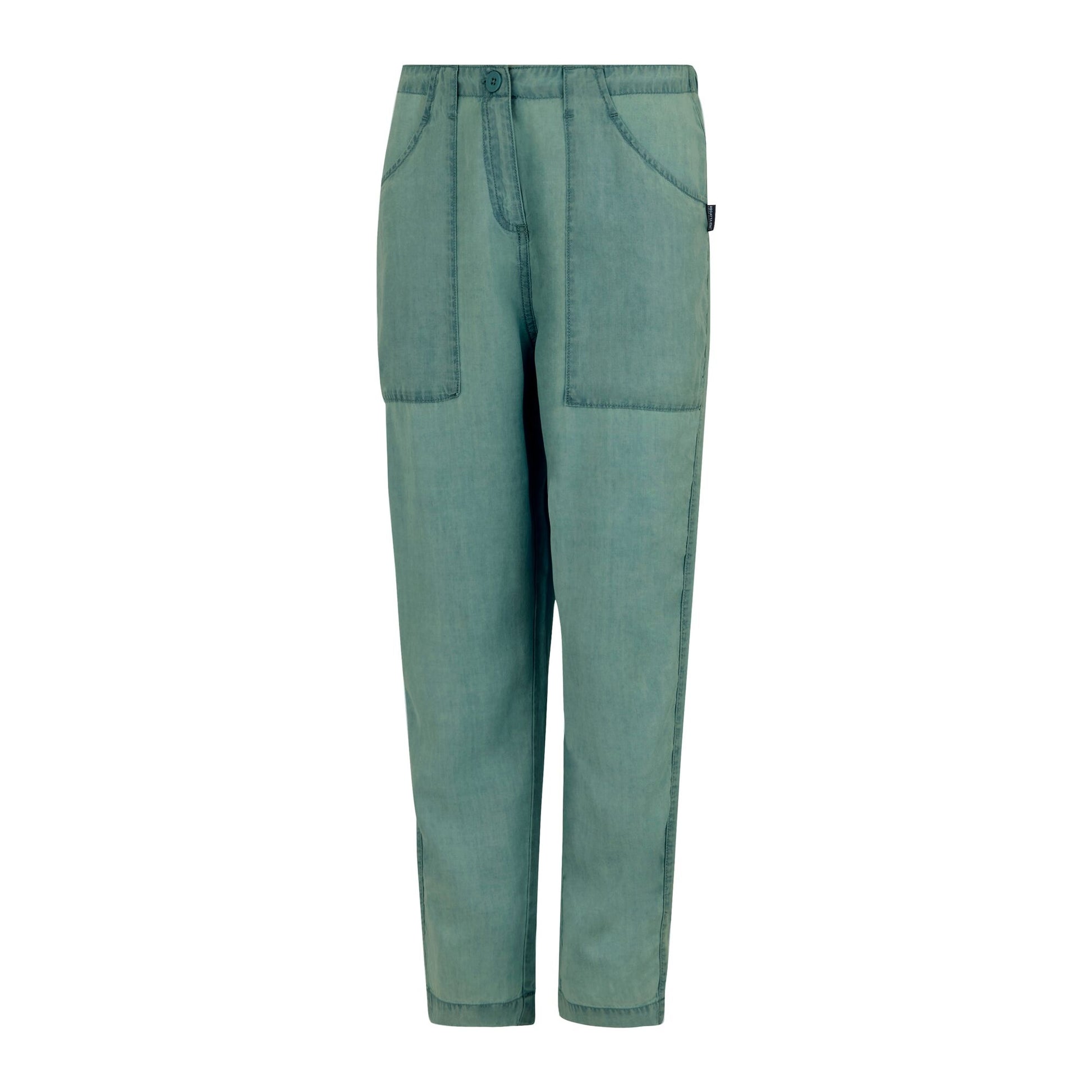 Ivy Moss - Side - Regatta Womens-Ladies Shorebella Capri Trousers