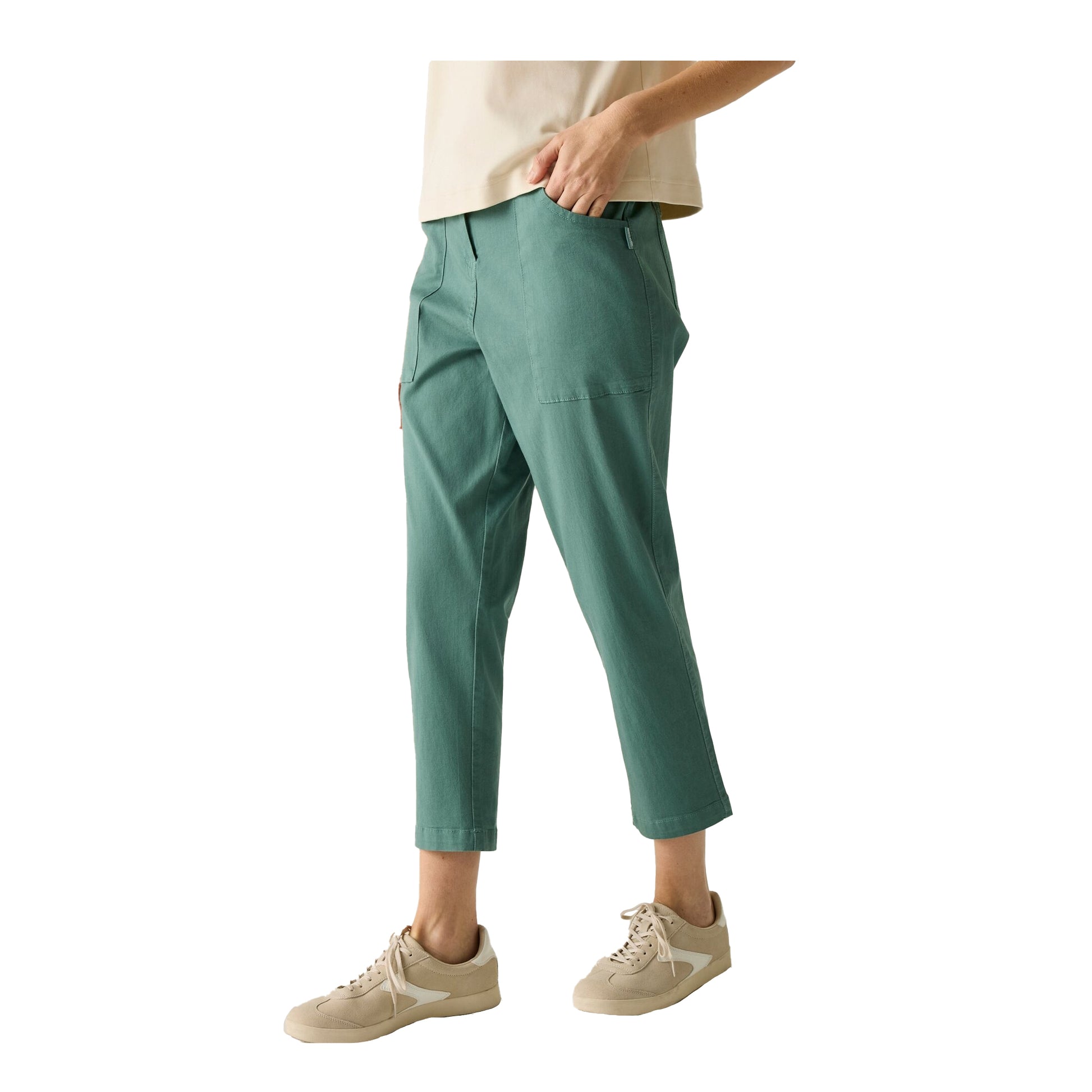 Ivy Moss - Lifestyle - Regatta Womens-Ladies Shorebella Capri Trousers